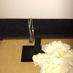 NWOT Fossil Stacked Beaded Bracelet